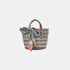 'Sonnet' Woven Ribbon Handbag - Celes Fashion